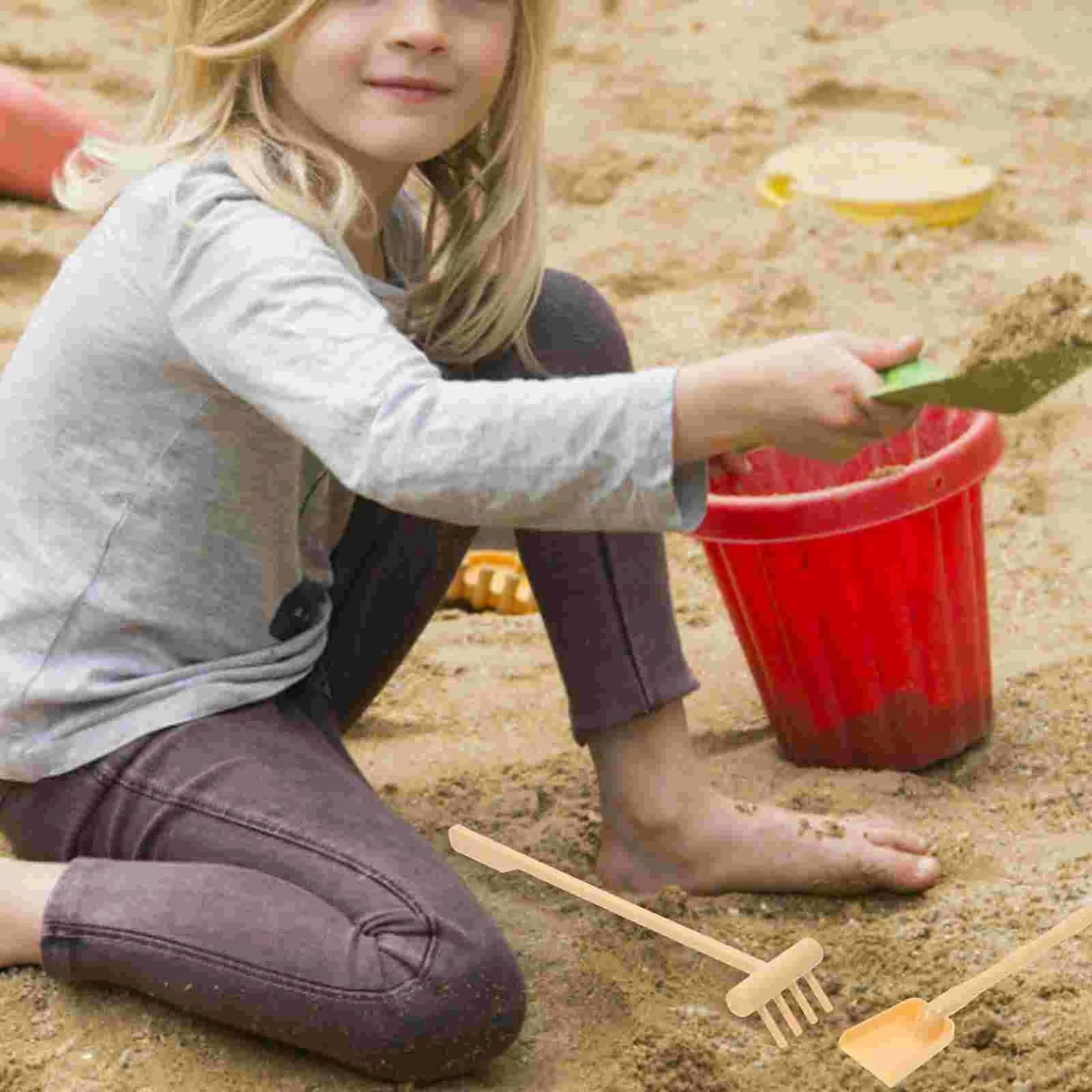 6 szt. Zen Sand Table Grabie Narzędzia Kompaktowa konstrukcja Dekoracje Plastikowe rękodzieło Łatwe przechowywanie Noś fale Linie Koła