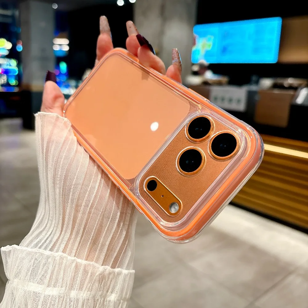 2-in-1 Luxuriöse Transparente TPU-Handyhülle für iPhone 18 Pro Max 17 Air 16 15 14 13 12 11 Ultra Dünne Klare Stoßfeste Weiche Hülle – Detail 7