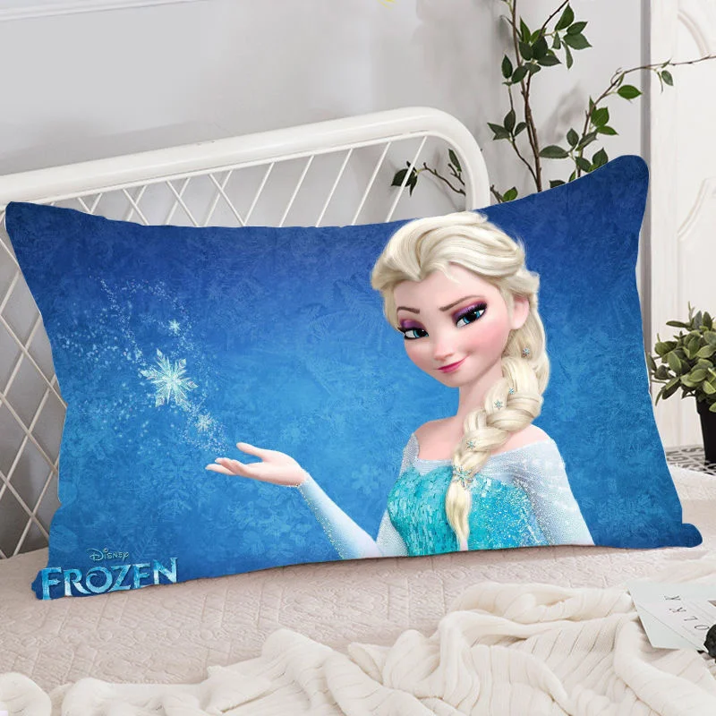 Disney Princess Frozen Cushion Cover Children Girl Couple Pillow Cover Decorative Pillow Case 40x65cm Dropshipping