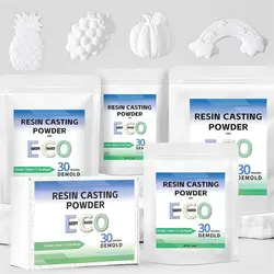 300/500g High Density Gypsum Powder White DIY Gypsum Doll Casting Mold Making Material Cement Clay Molding Material Handicraft
