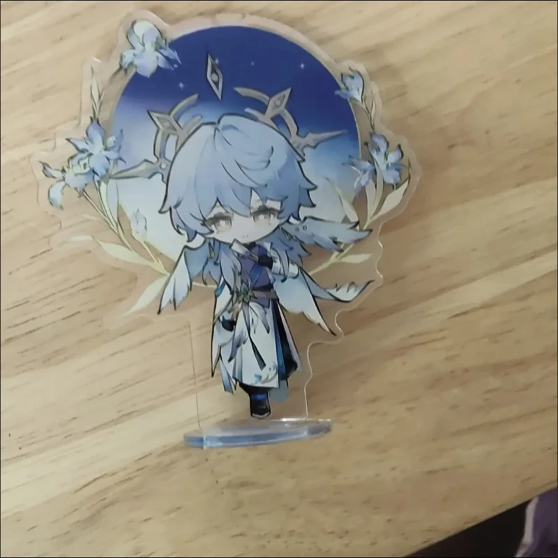 Hot Anime Honkai:Star Rail Chinoiserie Flowers Hanfu Acrylic Figure Stand Model Plate DIY Desk Decor Sign Ornament For Fans Gift