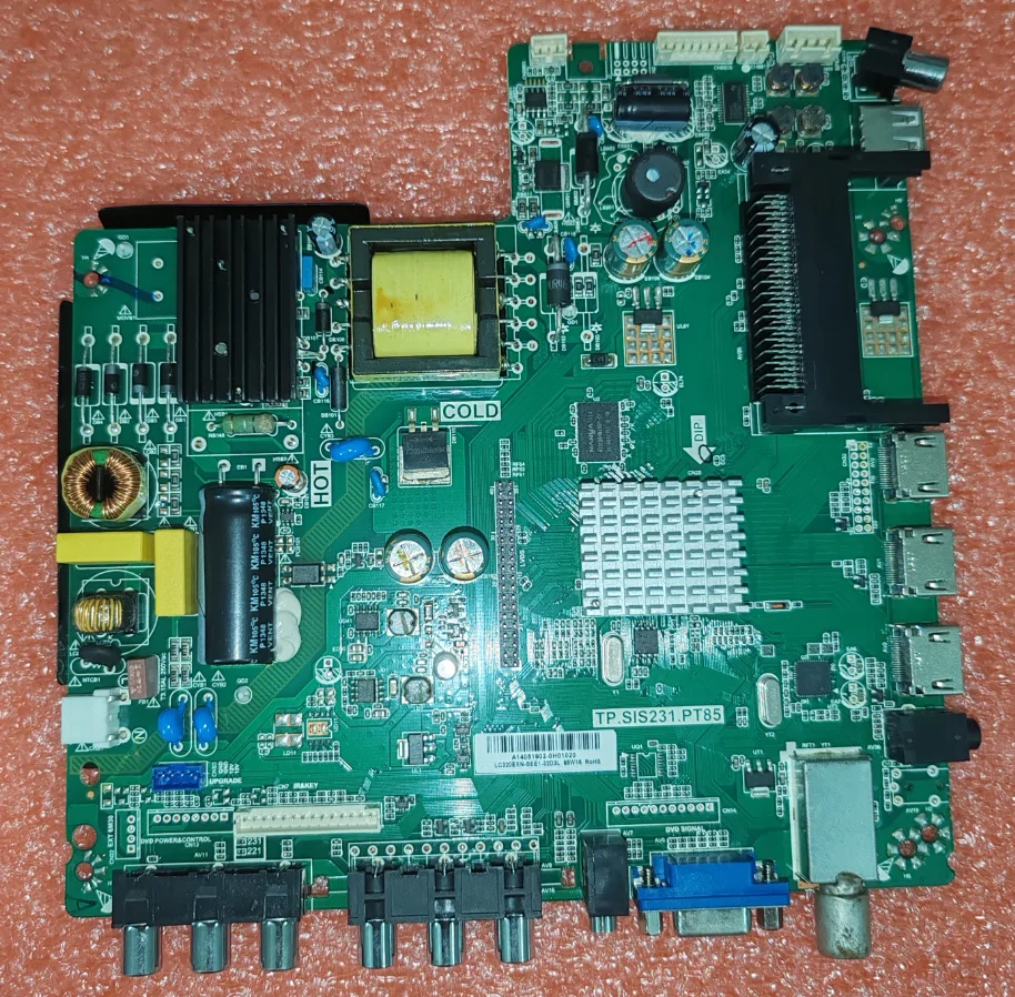 TP.SIS231.PT85 Three in One TV Motherboard, Tested Well, Physical Photo for LC320EXN-SEE1 32D3L 66W 1366X768