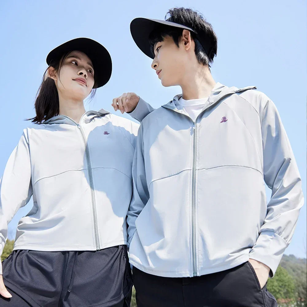 2024 Summer Hooded Jacket Men Women Sun Protection Clothing Outdoor Sports Fishing Hunting Clothes Quick Dry Skin Windbreaker