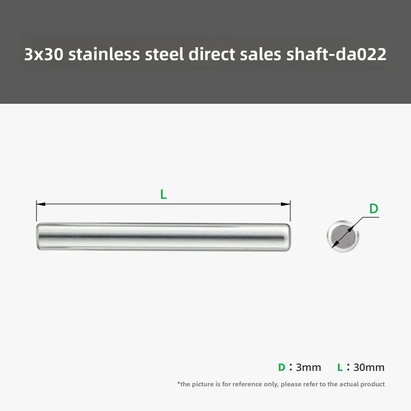 Original brand new stainless steel pin 3x30mm Maker Treasure House for Bambu lab 3D printing model Special standard parts