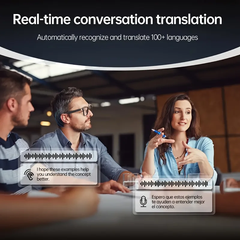 E13 AI Translate Smart Sunglasses Wireless Hands-Free Call Music  Smart Sport BT Sunglasses OutdoorAI Smart Glasses view 4