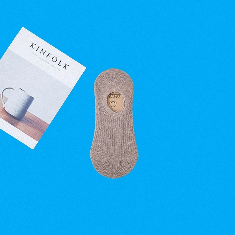 Chaussettes décontractées respirantes pour hommes, coton rétro, bouche peu profonde, silicone, non ald, été, nouveautés, 5/10 paires, document solide