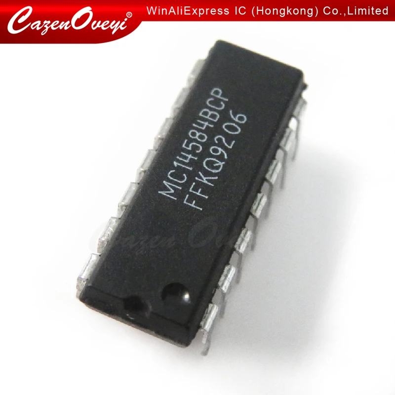 10pcs/lot MC14584BCPG MC14584BCP MC14584 DIP-14 In Stock