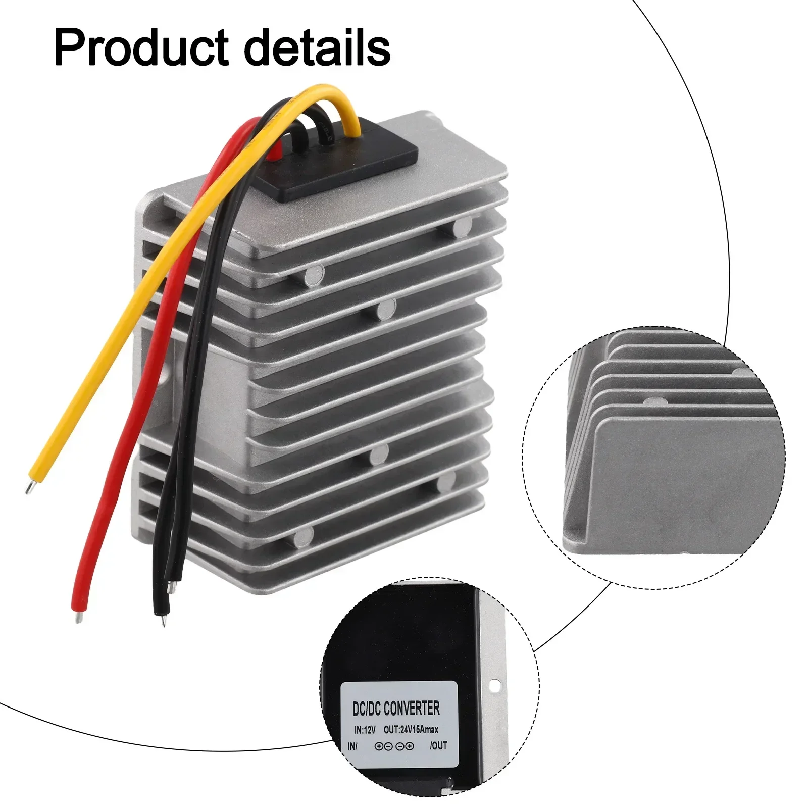 

15A 360W Power Converter Charger Industrial Power Supply 15A Power Supply Overvoltage Protection Module For Golf Carts