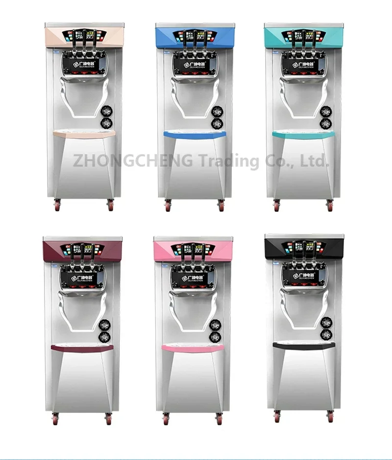 2022 New Ice Cream Maker BJK228SEJ-D2 Commercial Cone Ice cream machine big sundae soft ice cream Maker preservation function