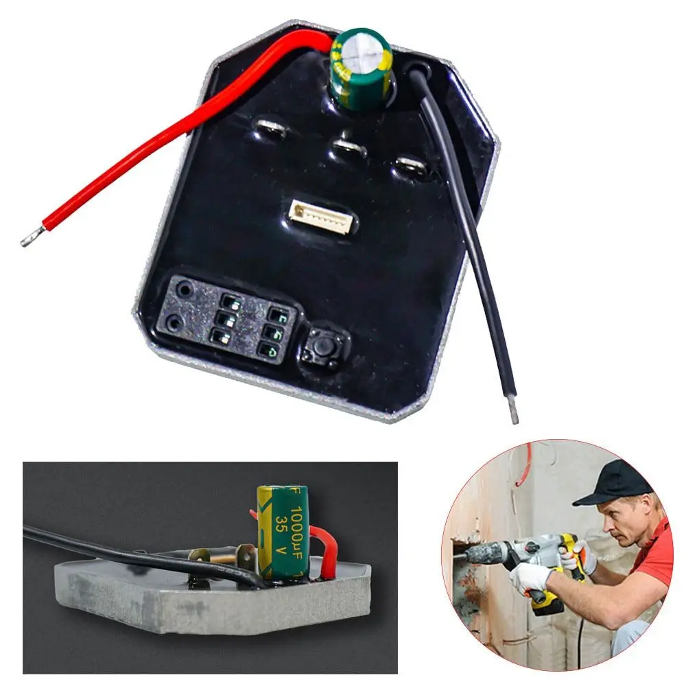 

50A Electric Wrench Controller Board Brushless Lithium Aluminum Shell Speed Switch Power Tool Controller Motherboard Accessories