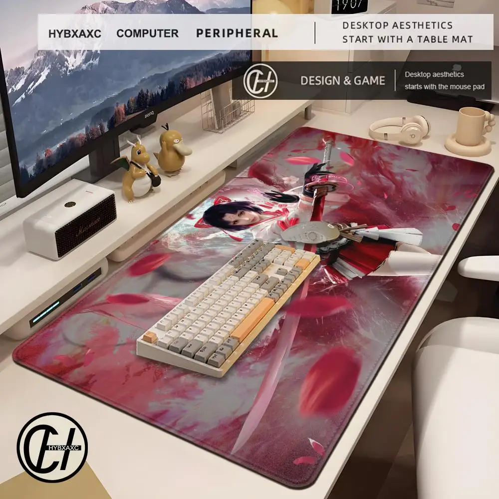 Naraka Mousepad New Gaming Custom Large Mouse Mat MousePads keyboard pad Anti-slip Natural Rubber Laptop Soft Mouse Mat