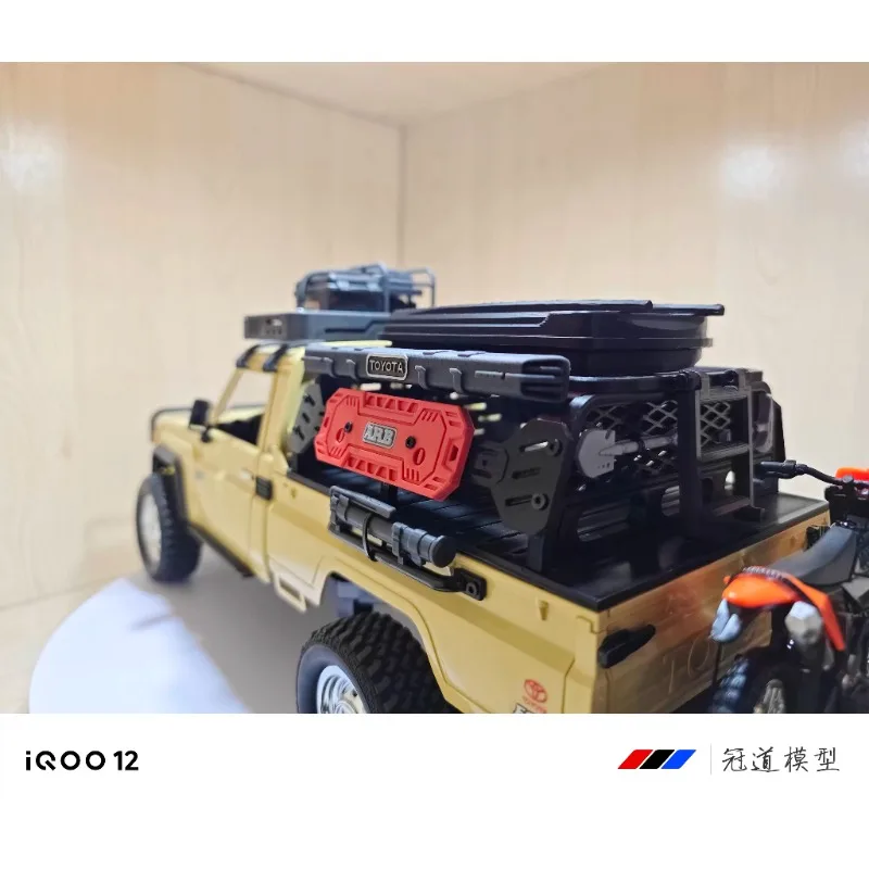 MN128 1/12 Scale Rc Crawler Truck Portal Frame Roof Trunk Travel Edition Custom Rc Car Decorative Parts Modification Accessories