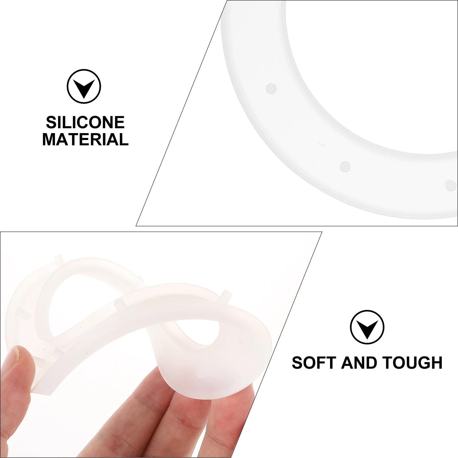 

1 Set Eco-Friendly Crystal Epoxy Wind Chime Mold Diy Pendant Making Tool Durable Non-Deforming Resin Craft Jewelry Handmade