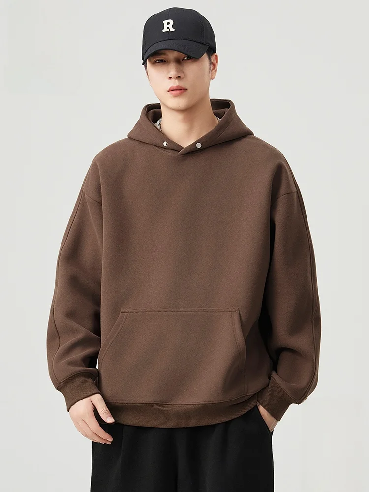 

PaulFrank Monkey Brand Hoodie Men's Loose Fit Spor Overhead Sweatirt Autumn Casual Comfortable Long Sve Cotton Blend