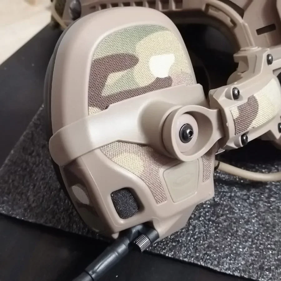 Amp Tactical Communication Headset Stickers Set Waterproof Skin Decorative Protection Stickers Rail Screws