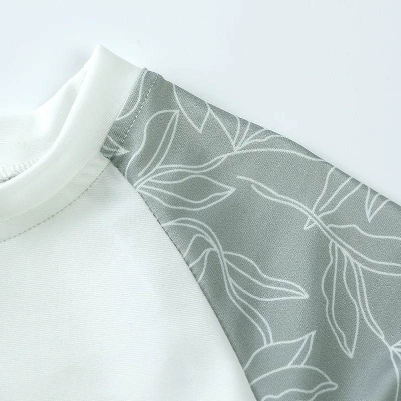 New 2026 Boy Swimsuit Printed Long Sleeve Girl Boy Swimwear Cartoon Children Two Pieces Bathing Suit Beachwear Monokini image 5