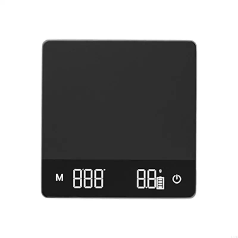L8RE Mini Balança Café com Temporizador para Café Espresso Despeje Sobre Café 2/3kg / 0,1g Recarregável à Prova D 'Água com