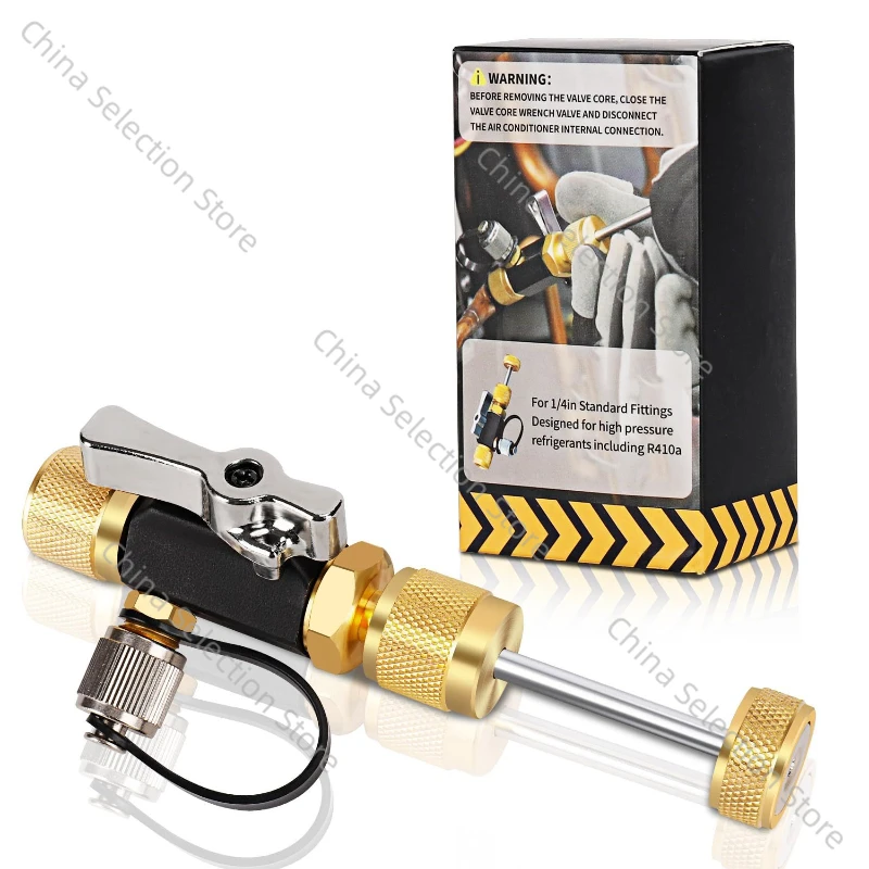 

Vacuum rated spool removal tool, valve removal tool, rated 20 microns
