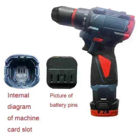 Dongke 3000mAh JAVN 배터리, 브러시리스 소형 강철 총, 스타터, 브러시리스 리튬 용 16.8V/18V 100% 새 배터리