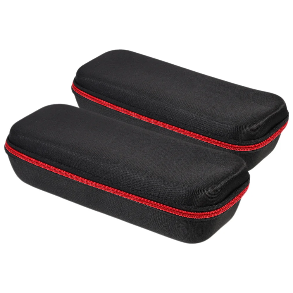 2 pcs Handheld Microphone Case Eva Storage Bag For Wireless Mics Portable Travel Use Mic Carrying Case Handheld Mic Storage Bag