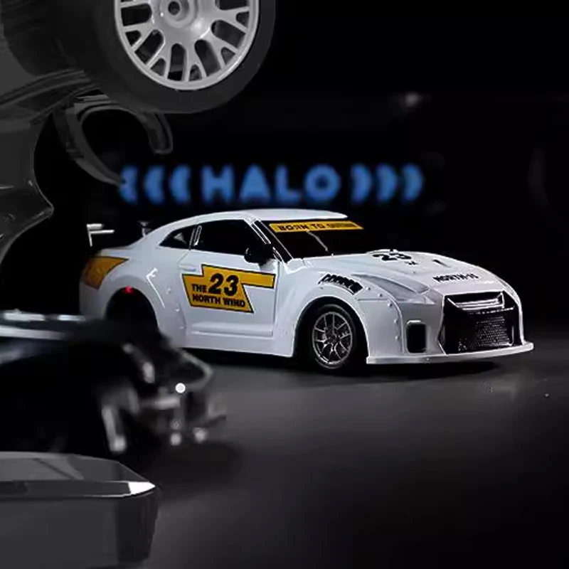 

1:43 Радиоуправляемый дрифтовый автомобиль, полномасштабная производительность, встроенный высокочувствительный гироскоп 4wd, автомобиль с дистанционным управлением, подарок на день рождения для детей