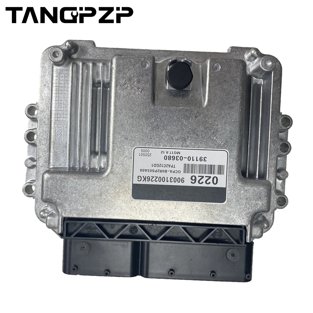 39110-03680 MG17.9.12 tangpzp สำหรับ Hyundai -AT Accent Car Engine บอร์ดคอมพิวเตอร์/ECU/ชุดควบคุมอิเล็กทรอนิกส์