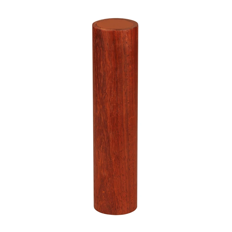 Mahogany Sand Cylinder Round Sand Cylinder Children's Enlightenment Early Education Toy Hand Shake Sand Bell Ring