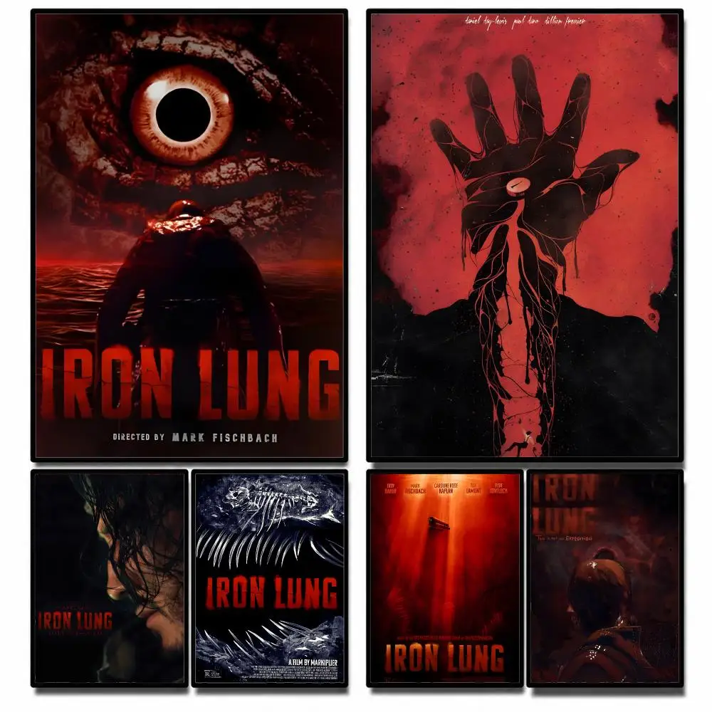 Game Iron Lung Poster High-definition  stickers, suitable for bedroom, living room, home decoration