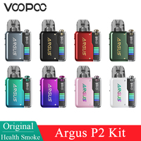 Original VOOPOO Argus P2 Kit 30W with 1100mAh Battery Argus Top Fill Cartridge 2ml Electronic Cigarette Vape RDL Vaporizer