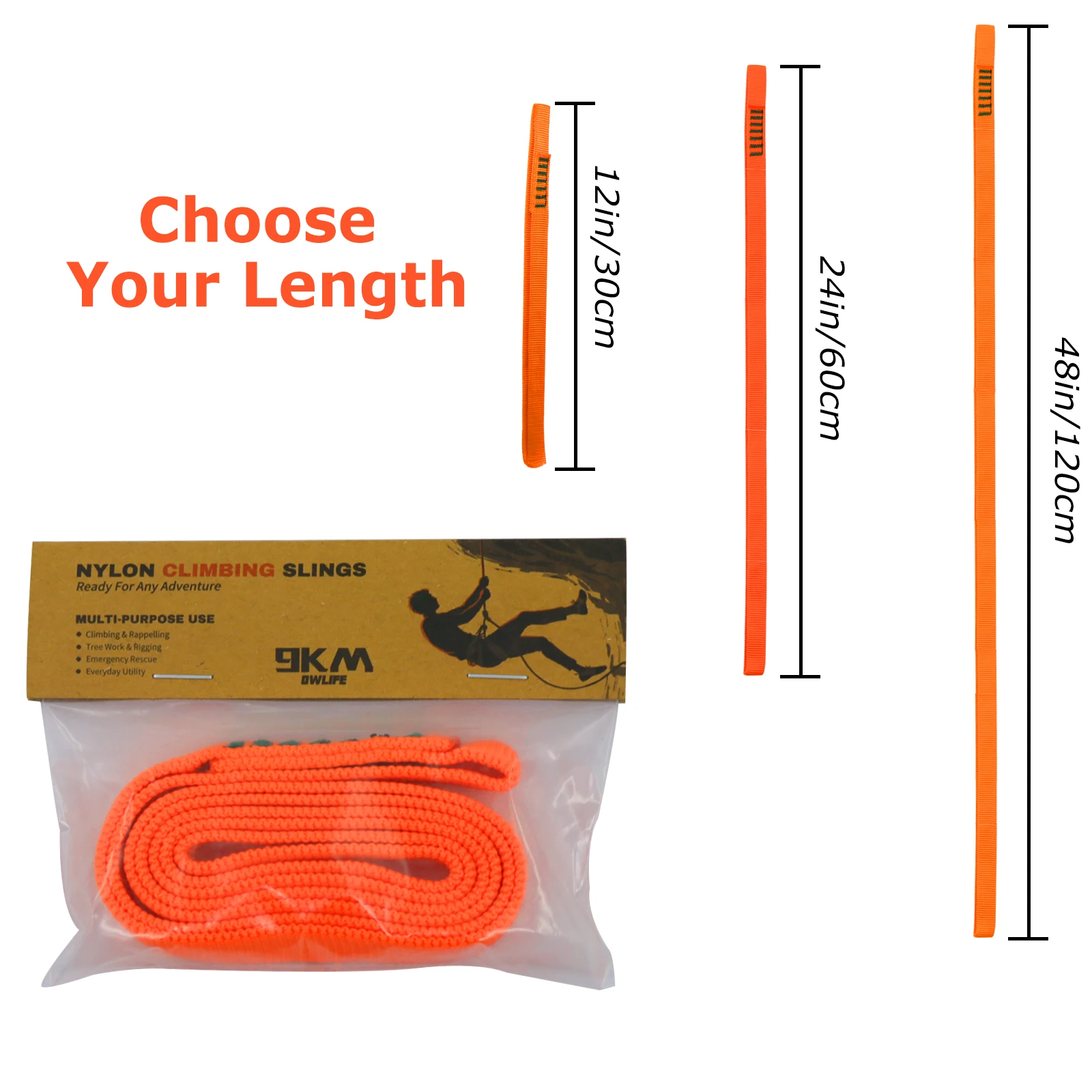 9 كجم النايلون تسلق حبال عداء 1-3 قطعة 16 مللي متر 22KN قوة ل هزاز تسلق رابيلينج Montaineering مرساة UIAA معتمد #5