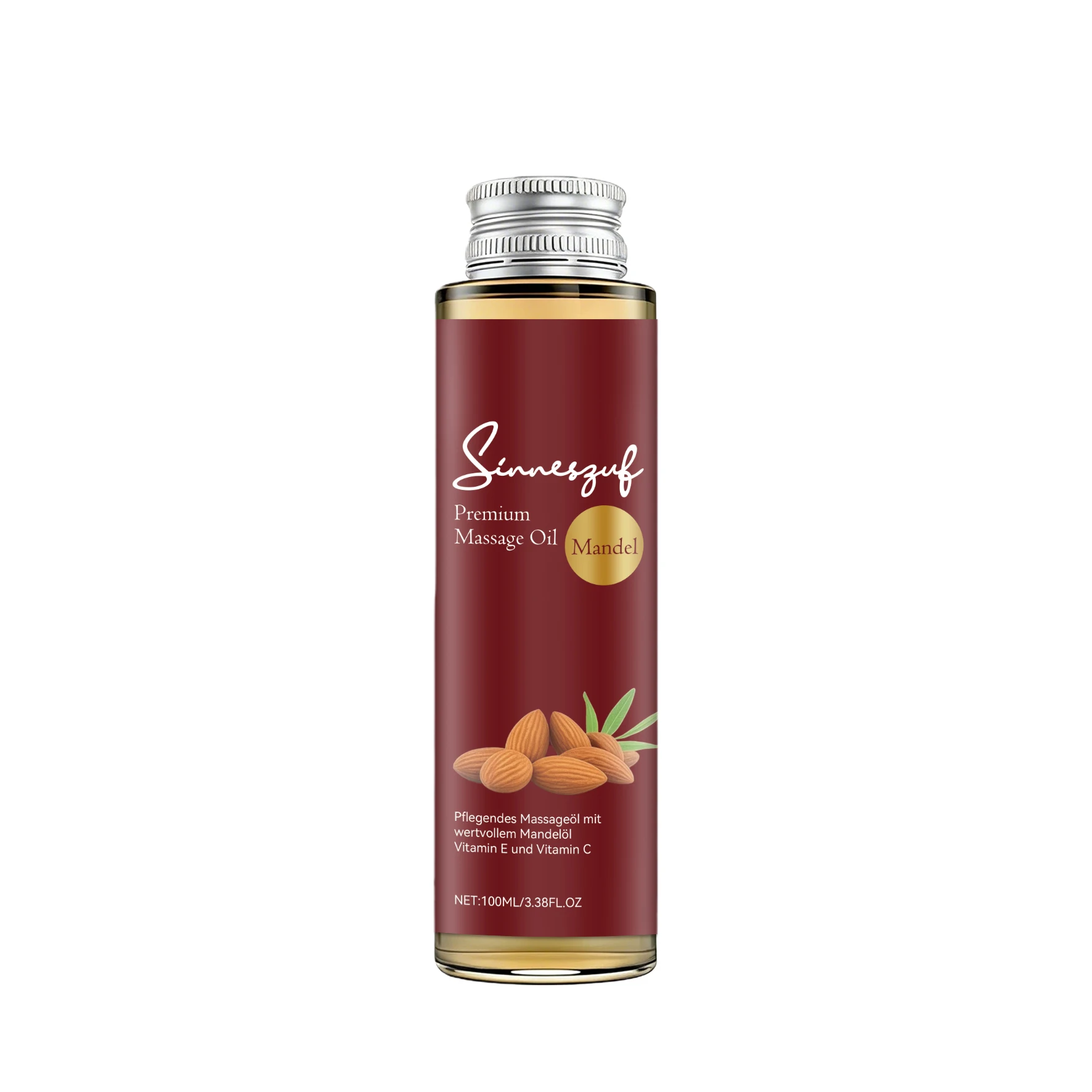 Moisturizing Skin Massage Oil - Gentle Daily Hydration to Care for Your Skin, Enriched with Almond Ingredients Massage Oil