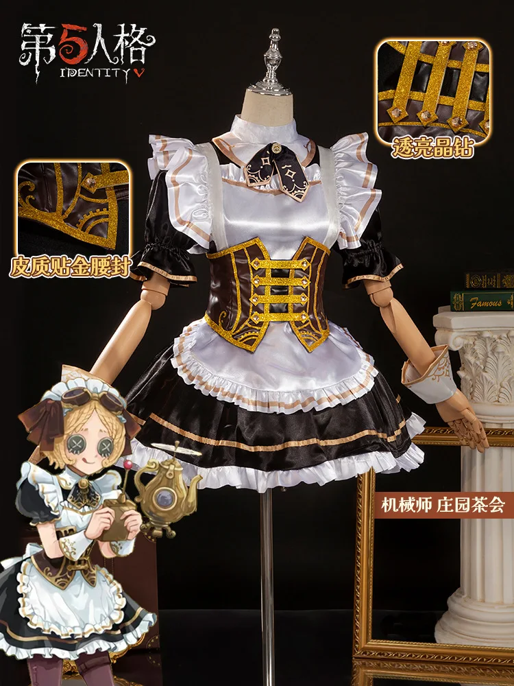 

Tracy Reznik Identity Ⅴ Fashion Maid Outfit Cosplay Costumes Halloween Carnival Fashion Show