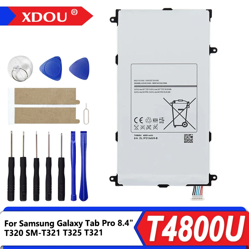

Brand New T4800U T4800C T4800E 4800mAh Replacement Battery For Samsung Galaxy Tab Pro 8.4" T320 SM-T321 T325 T321