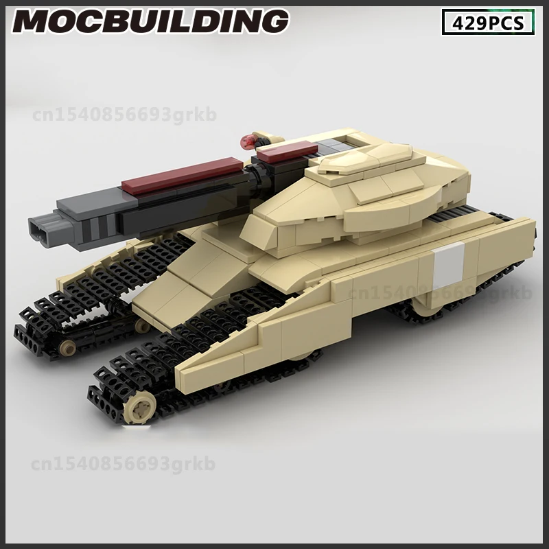 MOC Building Blocks Tank Military Vehicles Armored Car DIY Bricks Model Assembled Creative Toy Christmas Present Gift Collection