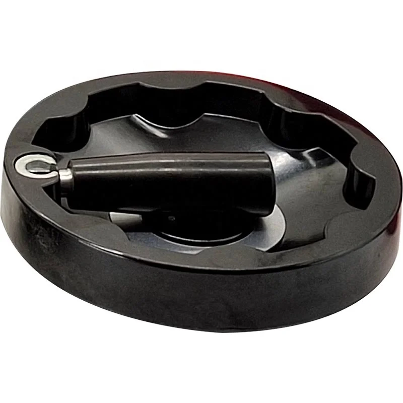 High-quality woodworking tool plastic hand wheel adjustment wheel for sliding table saw parts