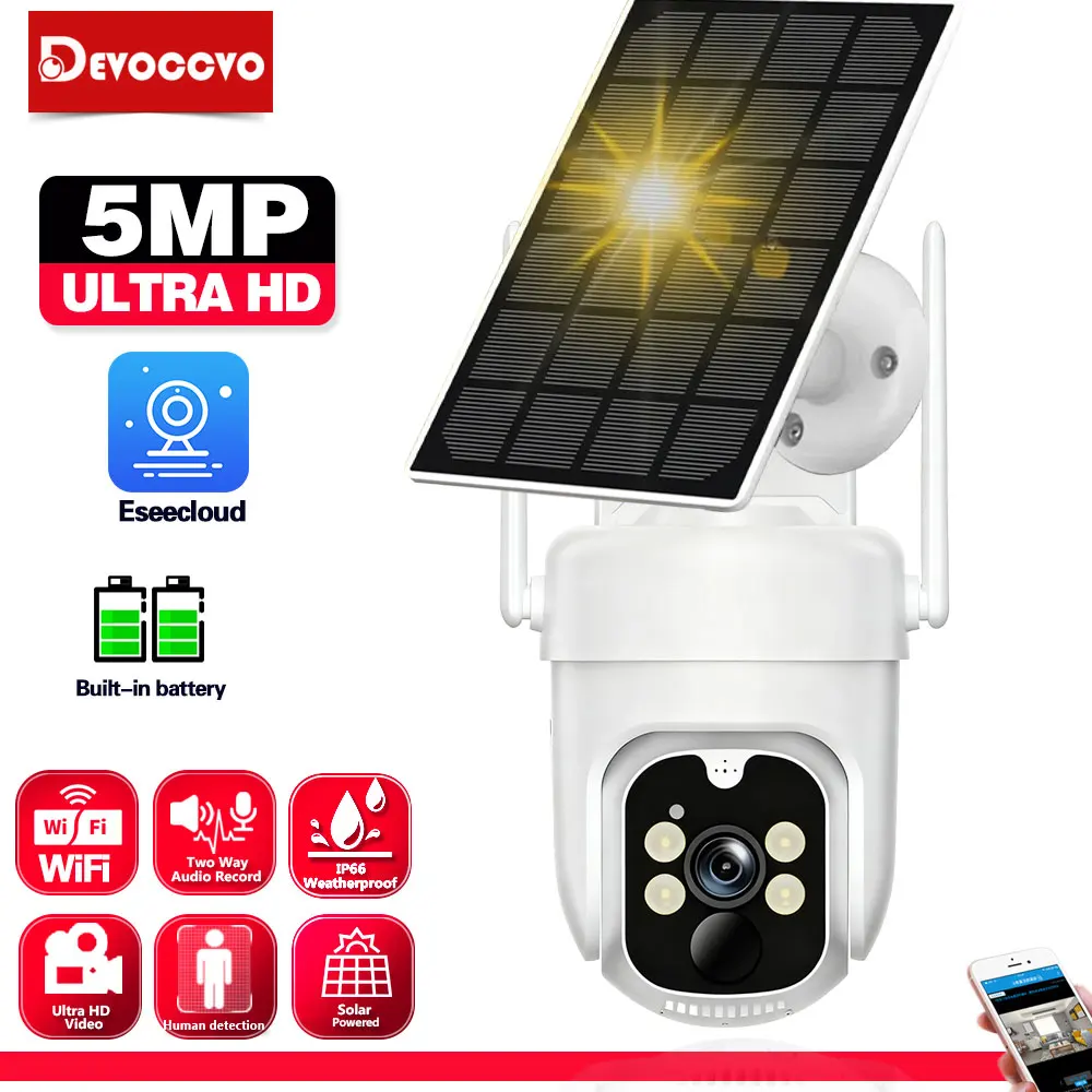 Solar Wifi Ip Camer… - image