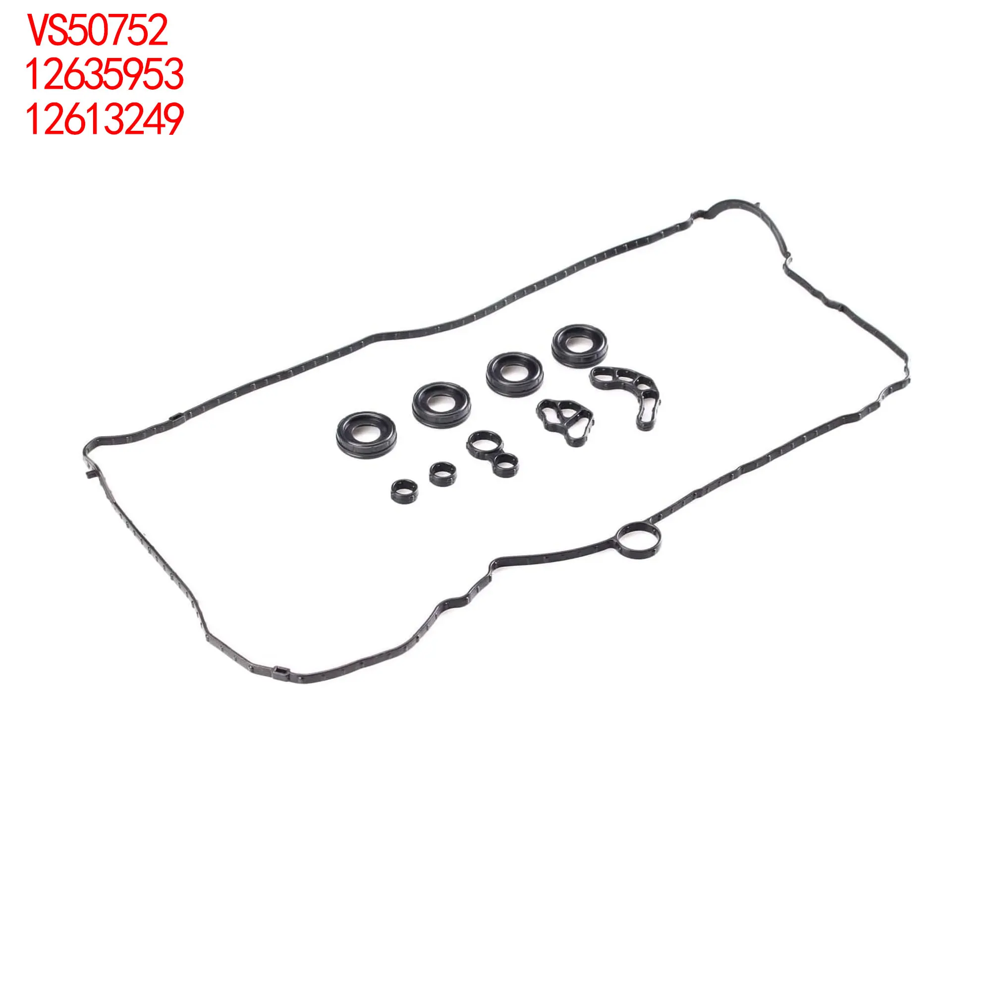 

Valve cover gasket set VS50752 12635953 12613249 is suitable for Buick Cadillac Chevrolet 2013-2024 1.3T 2.0T 2.5L 3.6L engine