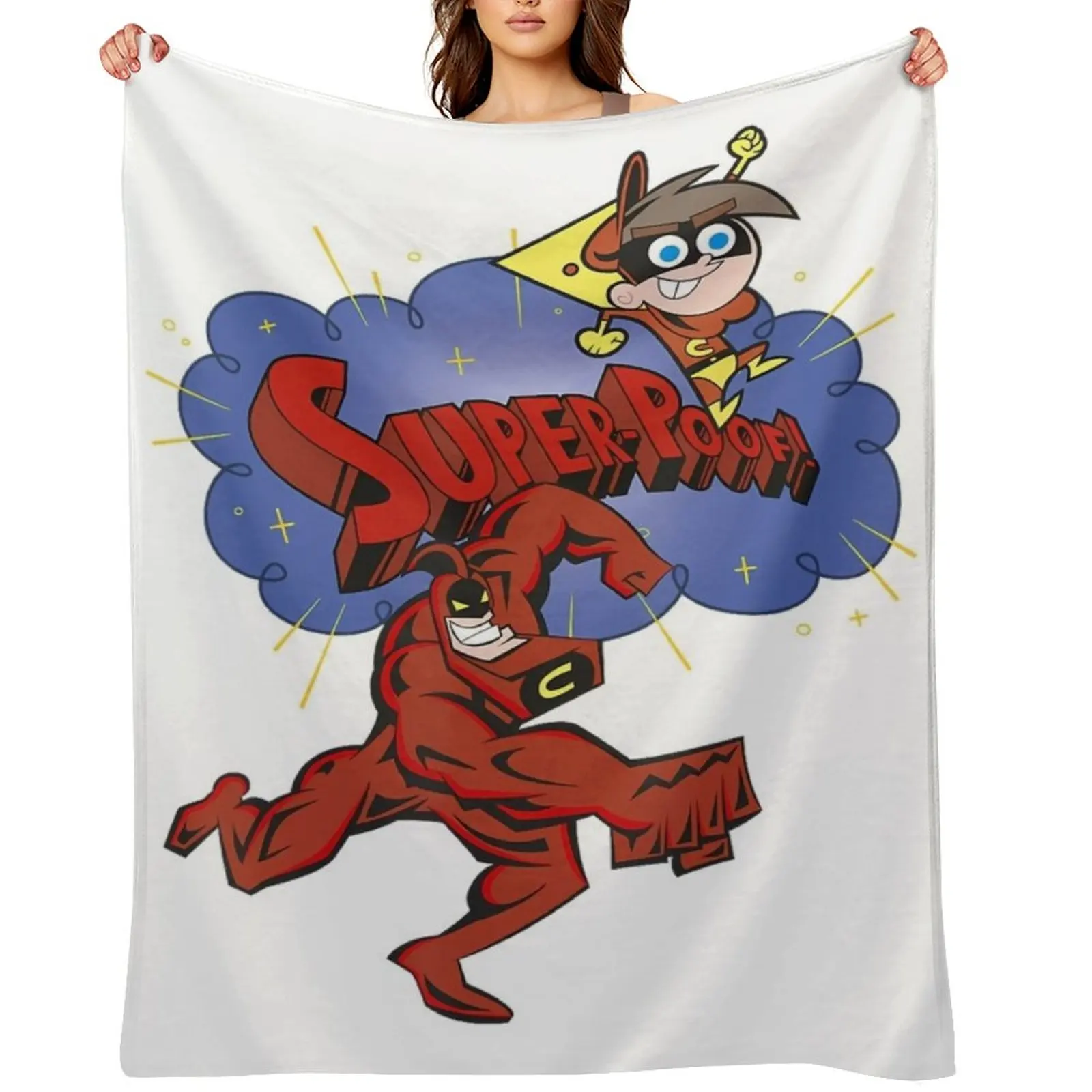 

The Fairly Vintage - The Fairly Kids Movie Throw Blanket Cute Beautifuls Vintage Furrys Blankets