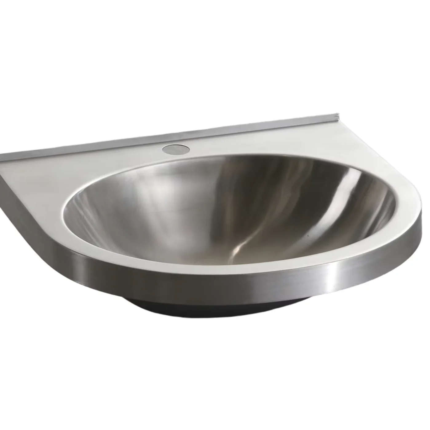 304 Stainless Steel Sink Rust-proof and Water Vapor-resistant Wall-mounted Washbasin Will Not rust After Long-term Use.