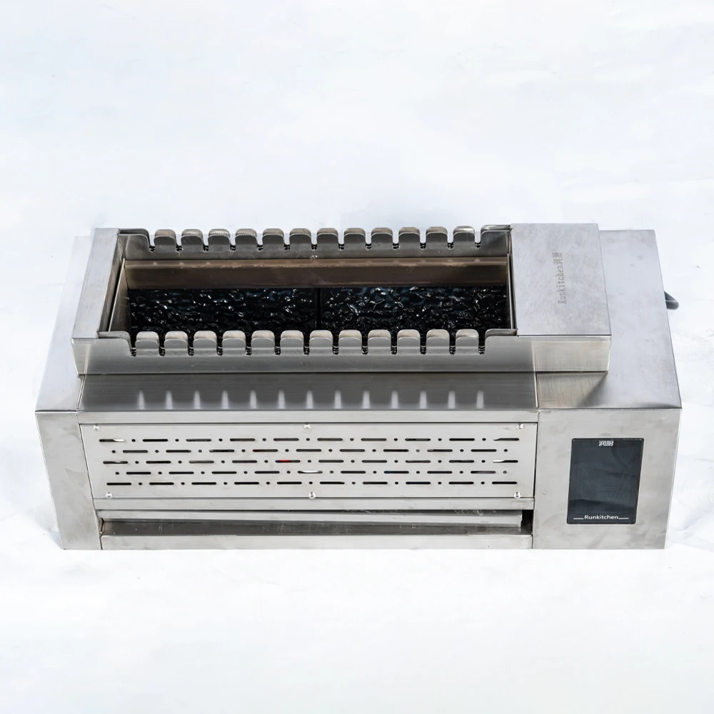 Manufacturer Commercial Automatic Rotary Barbecue Grill Plug and Play Smart Barbecue Grill