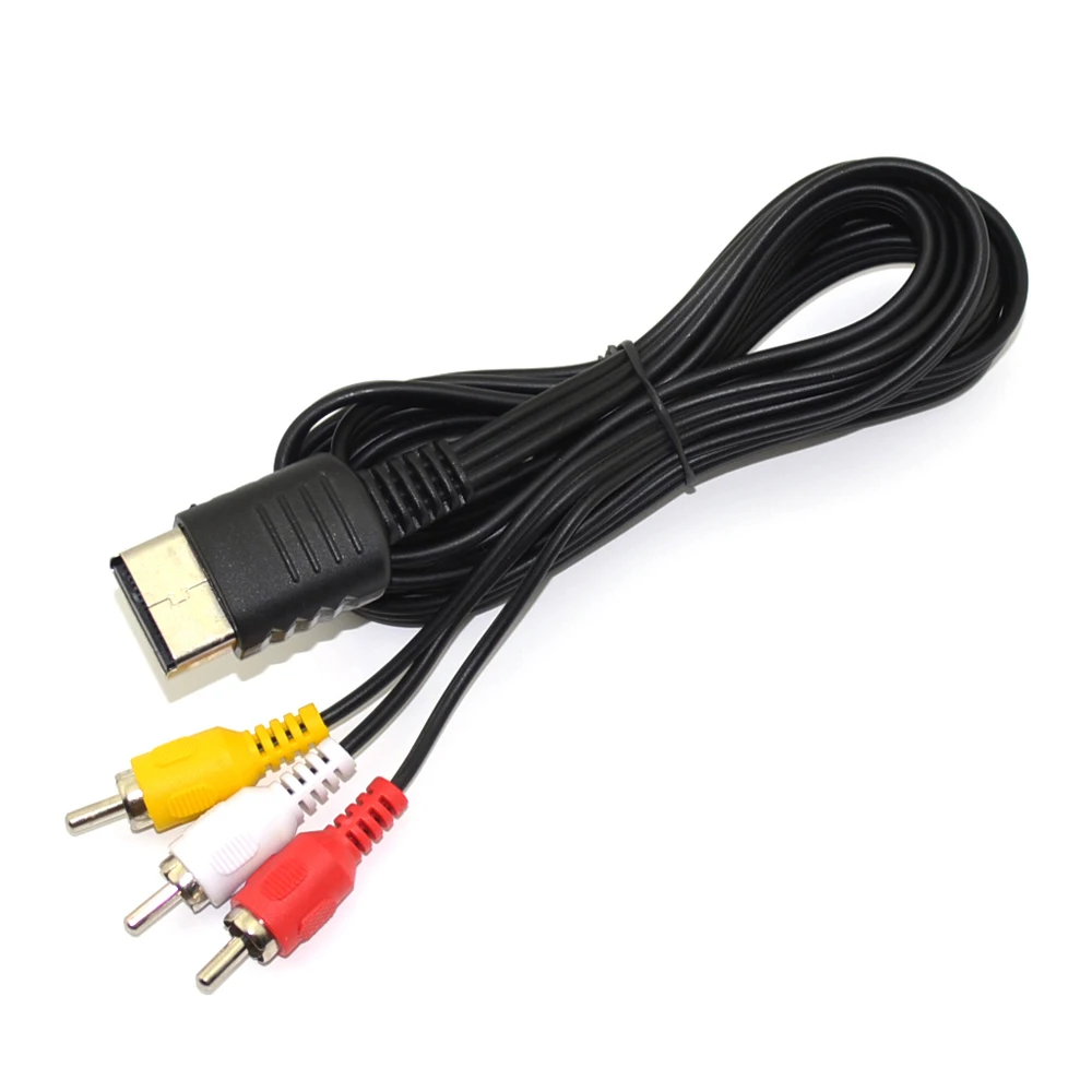 

10 pcs a lot High quality 1.8M/6FT AV Audio Video 16pin 16 PIN Stereo Composite Adapter Cable Cored For Sega Dreamcast DC