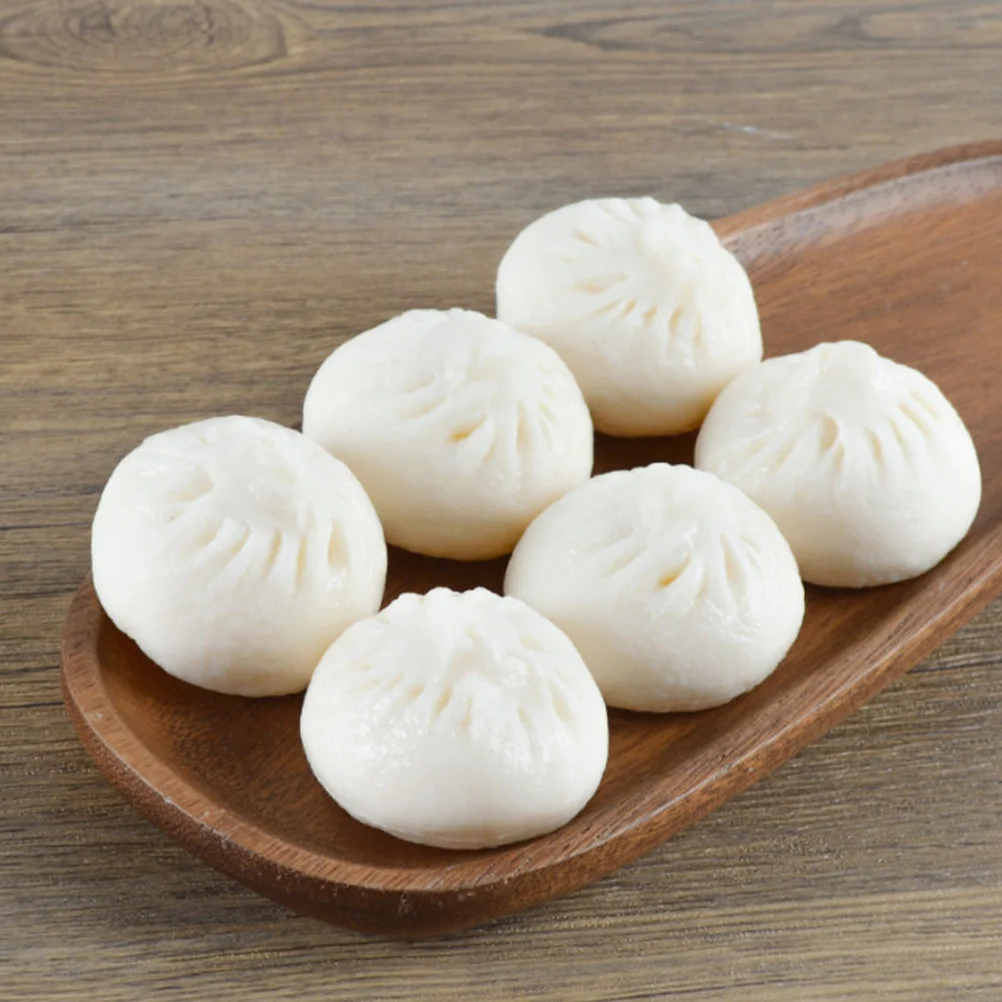 Artificial Dumpling Fake Steamed Stuffed Bun Simulation Lifelike Chinese Food Model