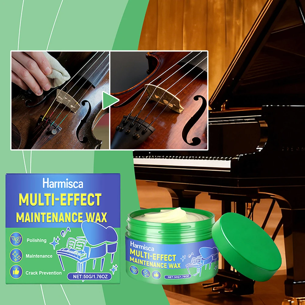 

Professional Piano Cleaning Wax Prevents Cracking And Wood Aging Effectively Guitar String Cleaner Polish Instrument Maintenance