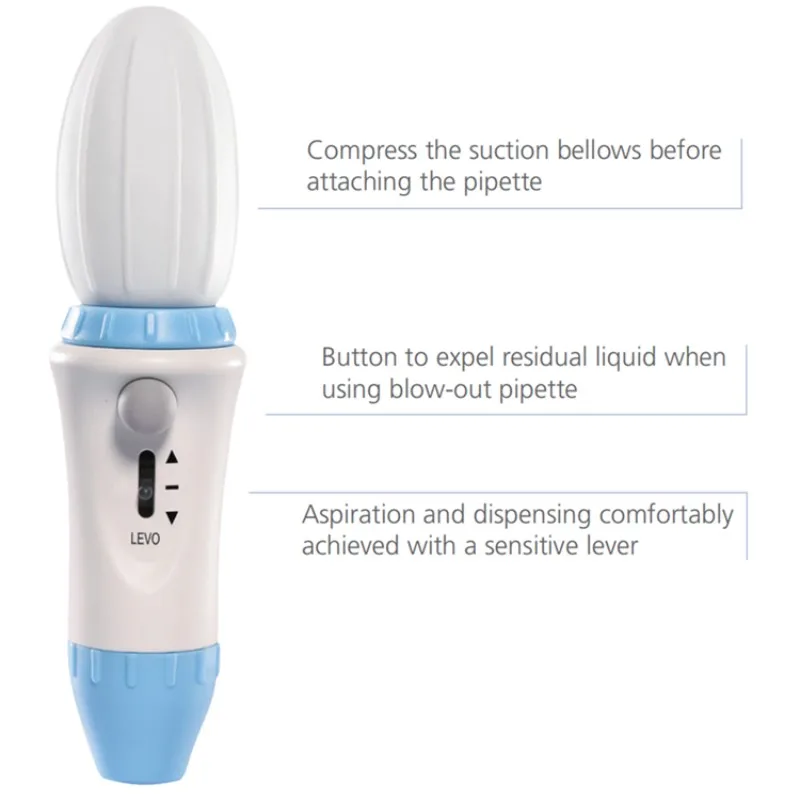 Pipetas de gran volumen, pipeta Manual de laboratorio, bomba controladora de pipeta serológica de 0,1-100ml