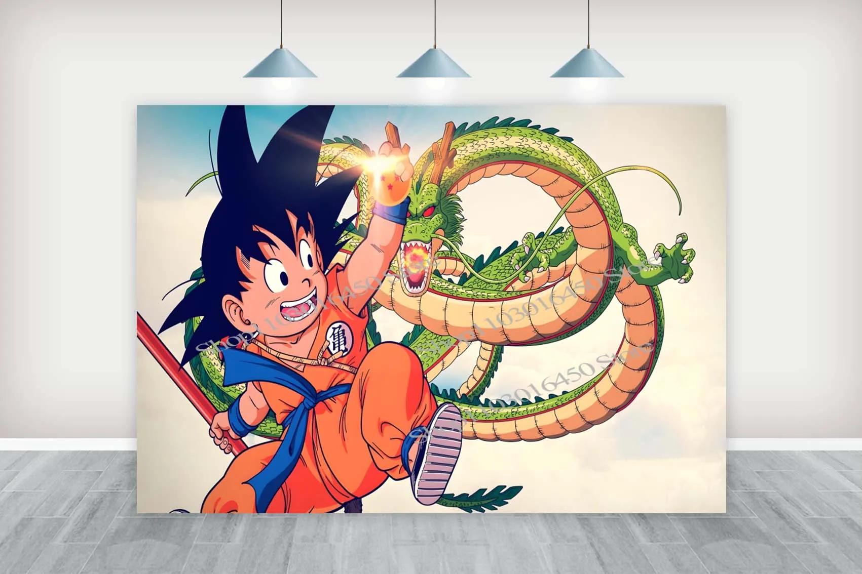 Bandai The Dragon Ball Backdrop For Boys Birthday Party Custom Kids Photography Background Photo Baby Shower Banner Decors