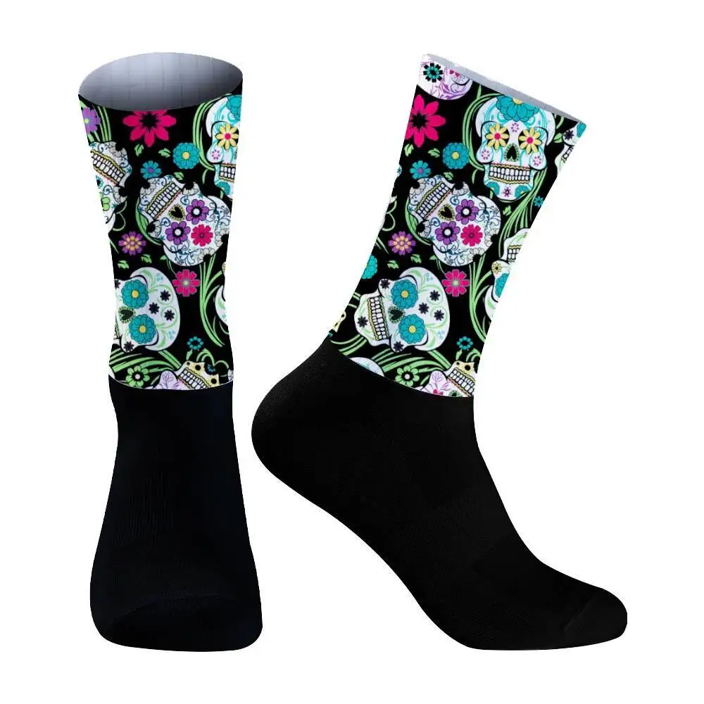 رجل الجوارب برو المرأة زلة 2024 جديد الرياضة مكافحة الدراجات الجوارب الجبلية دراجة جورب الشارع جوارب رياضية سباق جوارب كرة السلة