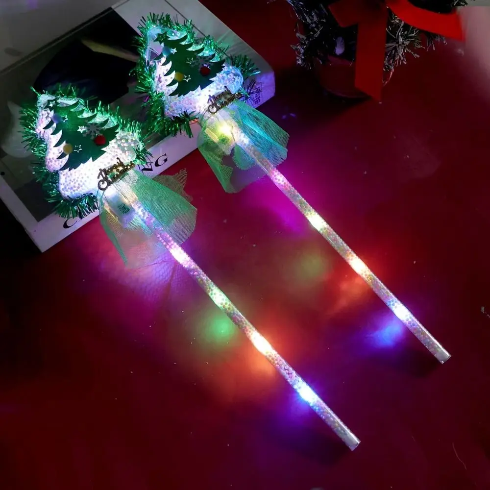 

Christmas Tree Christmas Tree Glow Stick Luminous Prop Snowman Christmas Flash Bar Glow Stick Atmosphere Snowman Glow Stick