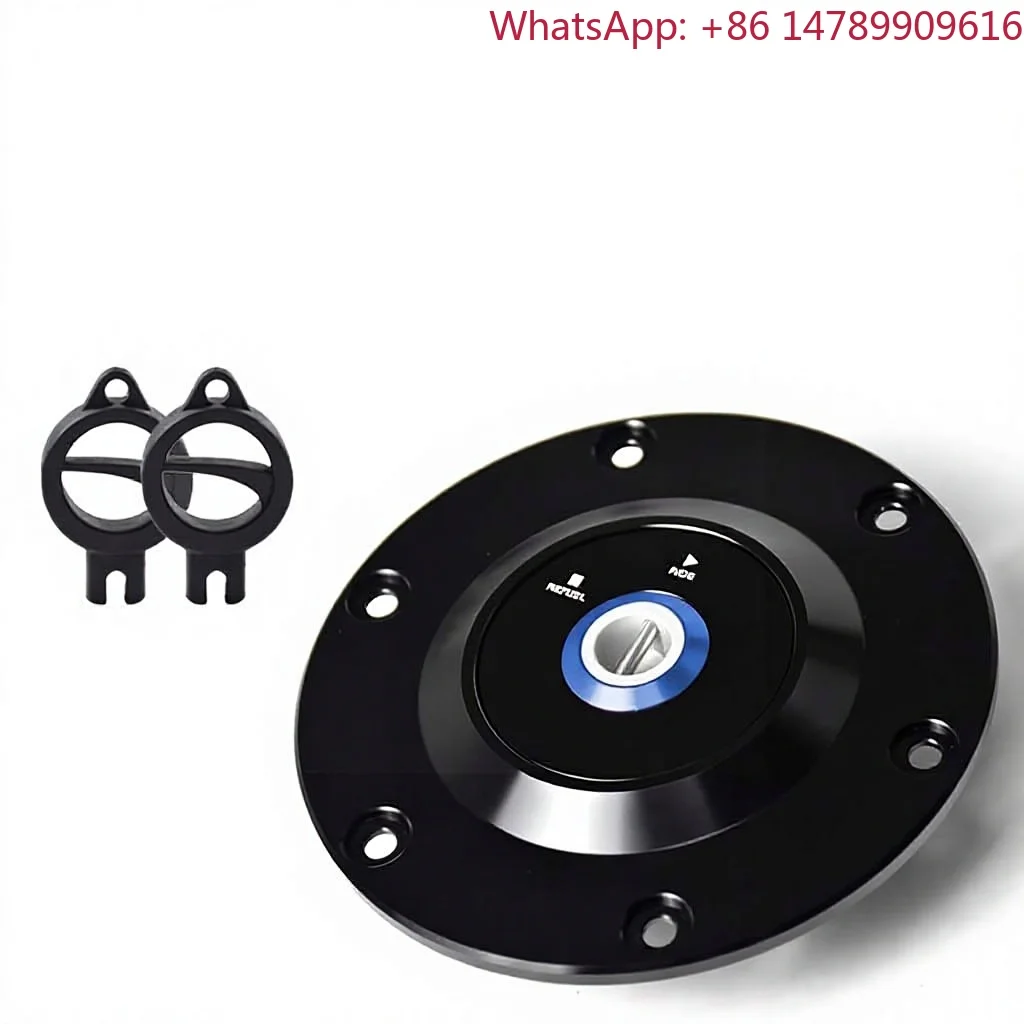 DTRAD For For 800/XC All Year 1050 2006-2013 CNC Aluminum Dirt Bike Fuel Tank Cap & Oil Filler Cover With Screws & KeysMotorcycl