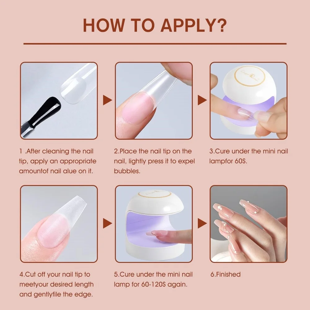 YIKOOLIN18W Mini Nail Dryer UV Lamp Manicure Machine LED Lamp Nail Art pink White 60S/120S Fast Drying Curing Light Manicure