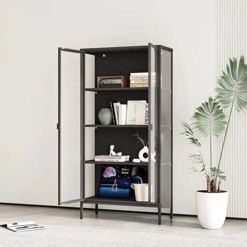 

Locker with glass door